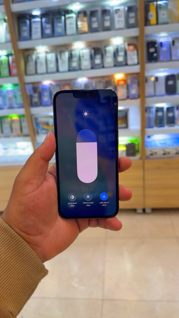 للبيع ايفون 13برو فقط ذاكرة 256بطارية 97مبدلة اصلية ماستر الجهاز السعر 450وبية مجال بسيط مكاني الكمالية ***********
