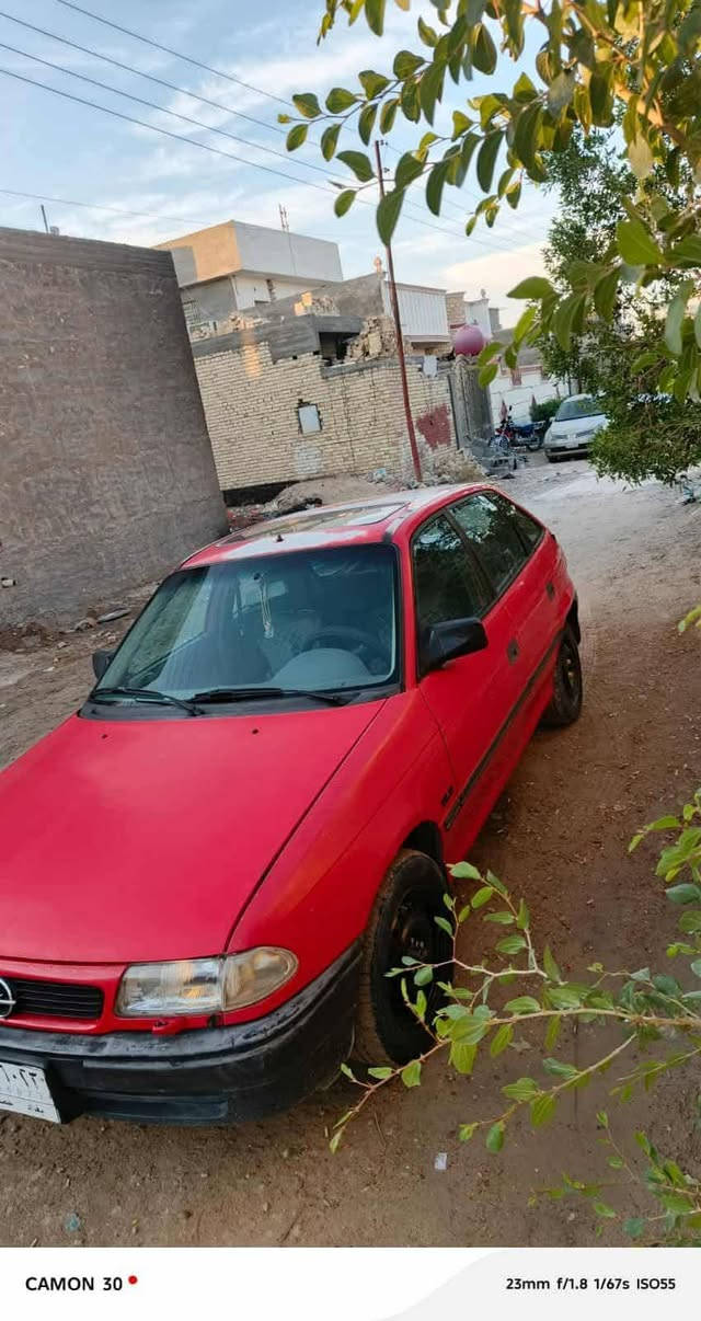 سلام عليكم
اوبل استره للبيع موديل ٩٢ رقم بغداد السياره بلاديه بدون قطره صبغ كل نقص مابيه كير محرك مكفول
مكانه الفلوجه
السعر ٣٥$
للأستفسار اتصال على الرقم
***********
