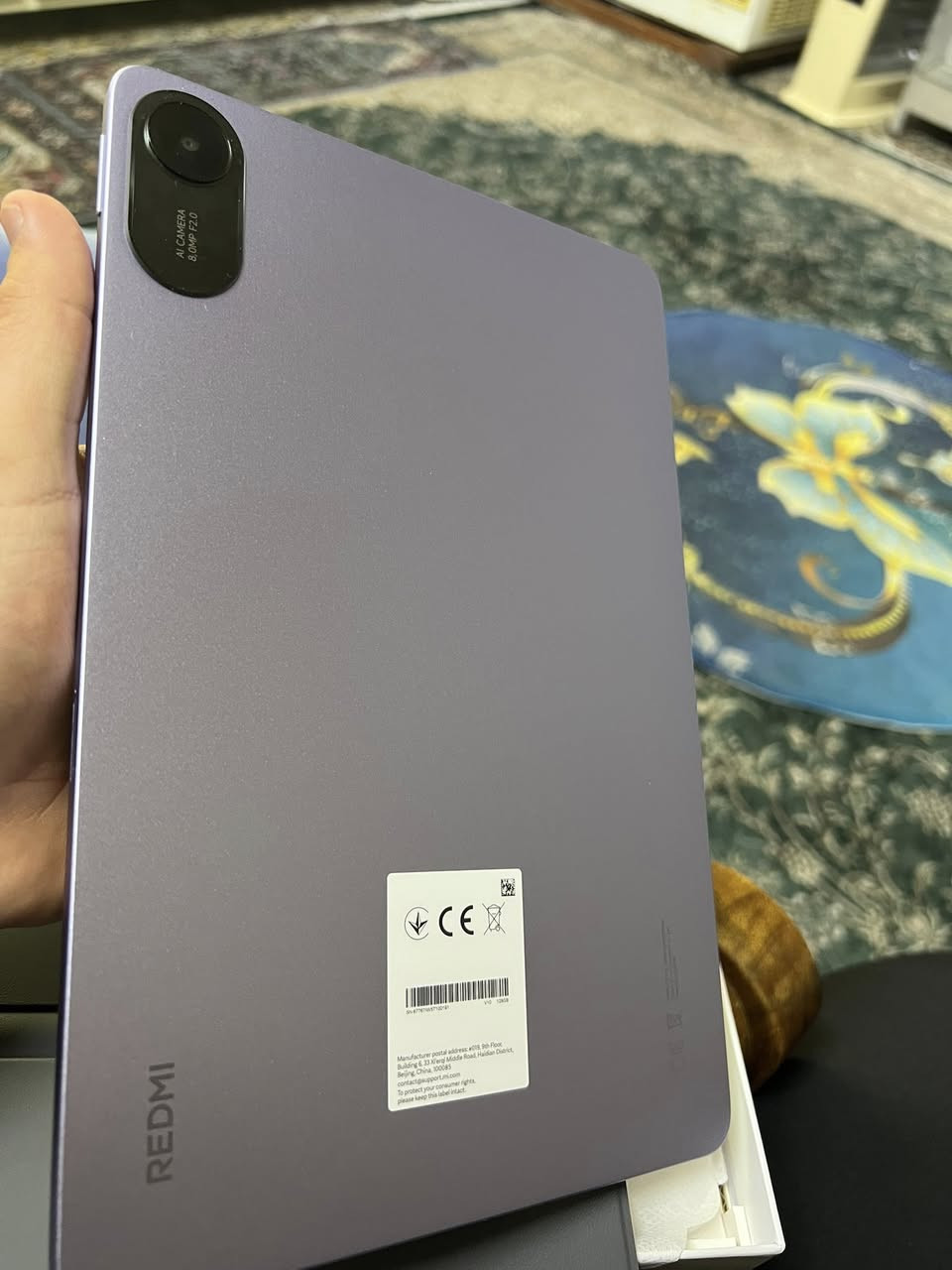 السلام عليكم ايباد للبيع
ايباد شاومي باد 2 
 ذاكرة 128 
نضيف مامستخدم فقط مفتوح من الباكيت 
سعر الجديد مالته بلسوك 200 الف 
ابيعه ب 160 
مكاني بغداد العامرية 
*********** 
واتساب
