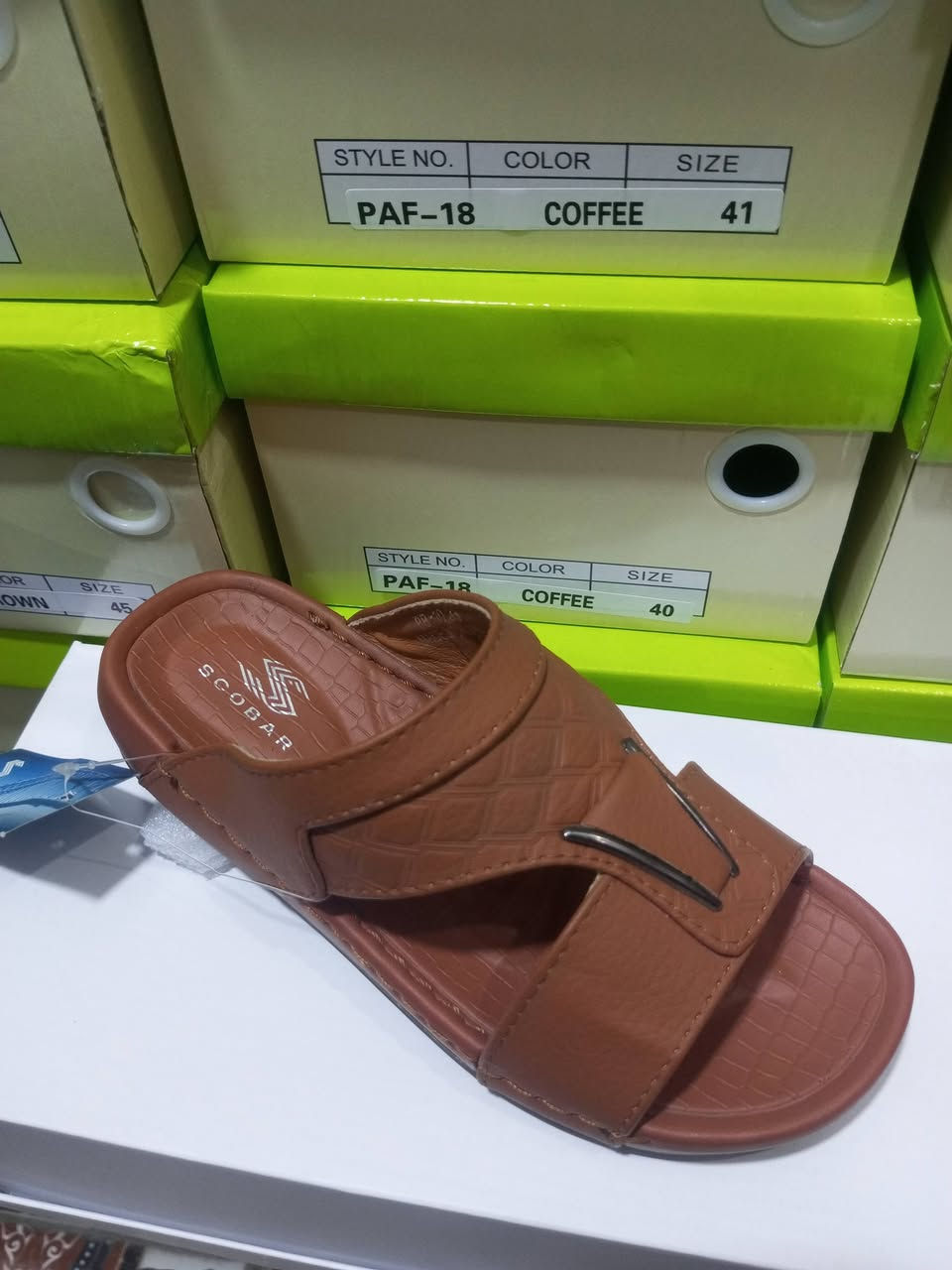 شحاطة ولادي ماليزي الأصلي ماركة طبي
القياس من 26--------الى 39


**إذا كنت صاحب هذا الإعلان وتريد حذفه لأي سبب، رجاءا أرسل رسالة إلى الدعم الفني**