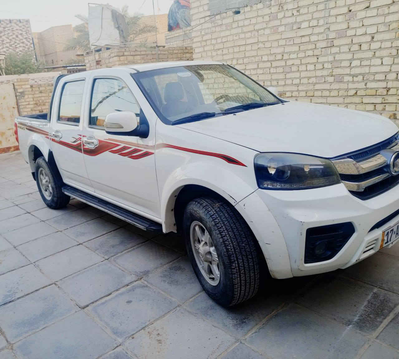 السلام عليكم
سيارة كريت ويل موديل 2023 رقم المثنى انكليزي باسمي سيارة مكفولة كفاله عامه حساسات خلفية وكامرة امامية و خلفية 
مكانه السماوة 
السعر 130 ورقه بية مجال الشراي
رقم ***********
