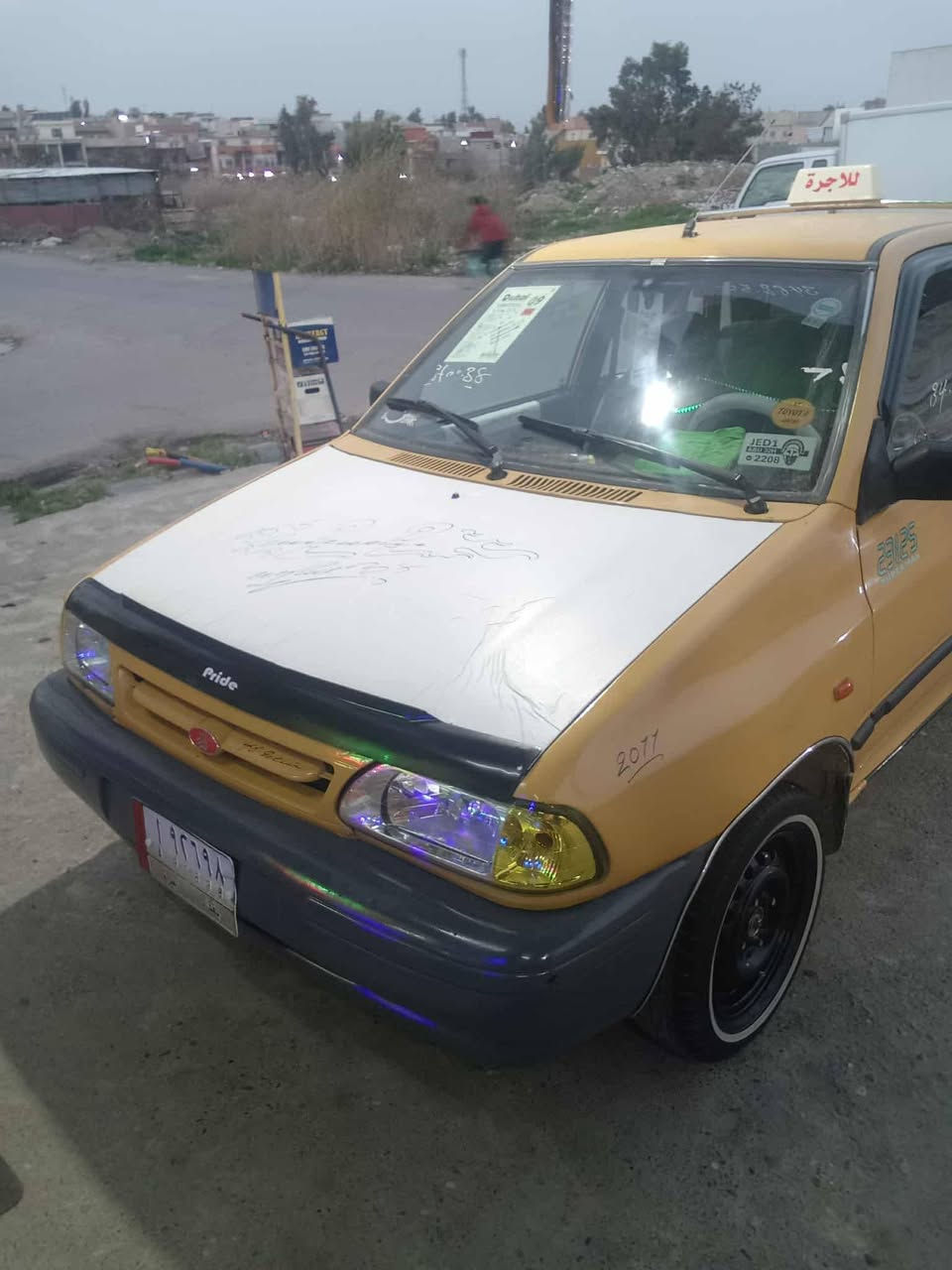 سايبا 2011
كير محرك شرط 
هيئة  صفر غرامة 200
شرط الوكالة وتحويل 
طخم تواير جديد طخم جديد 
كابون متوقف 
سعر ع رقم *********** بي واتس اب
