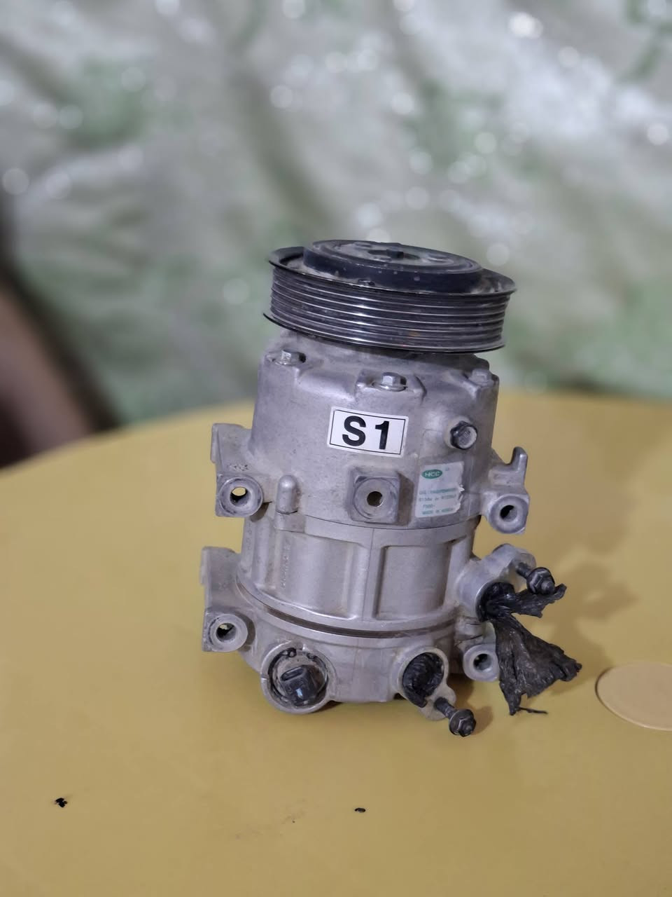 من رخصه الادمن
كبريسر مال سوناتا شرط الشغل تبريده فول قبق ولفات أصلي بعده جديد للبيع
مكاني كربلاء الشراي يتصل وأني خادم ***********
