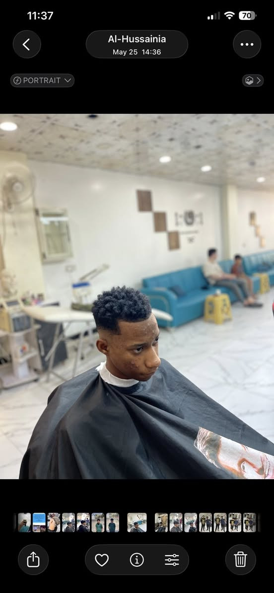 السلام عليكم اني حلاق جنت بغداد وحالين باربيل ادور على محل مال حلاقه هذا شغلي وعندي بعد فيديوهات على شغلي 
***********
احجي انكليزي وتركي زين

