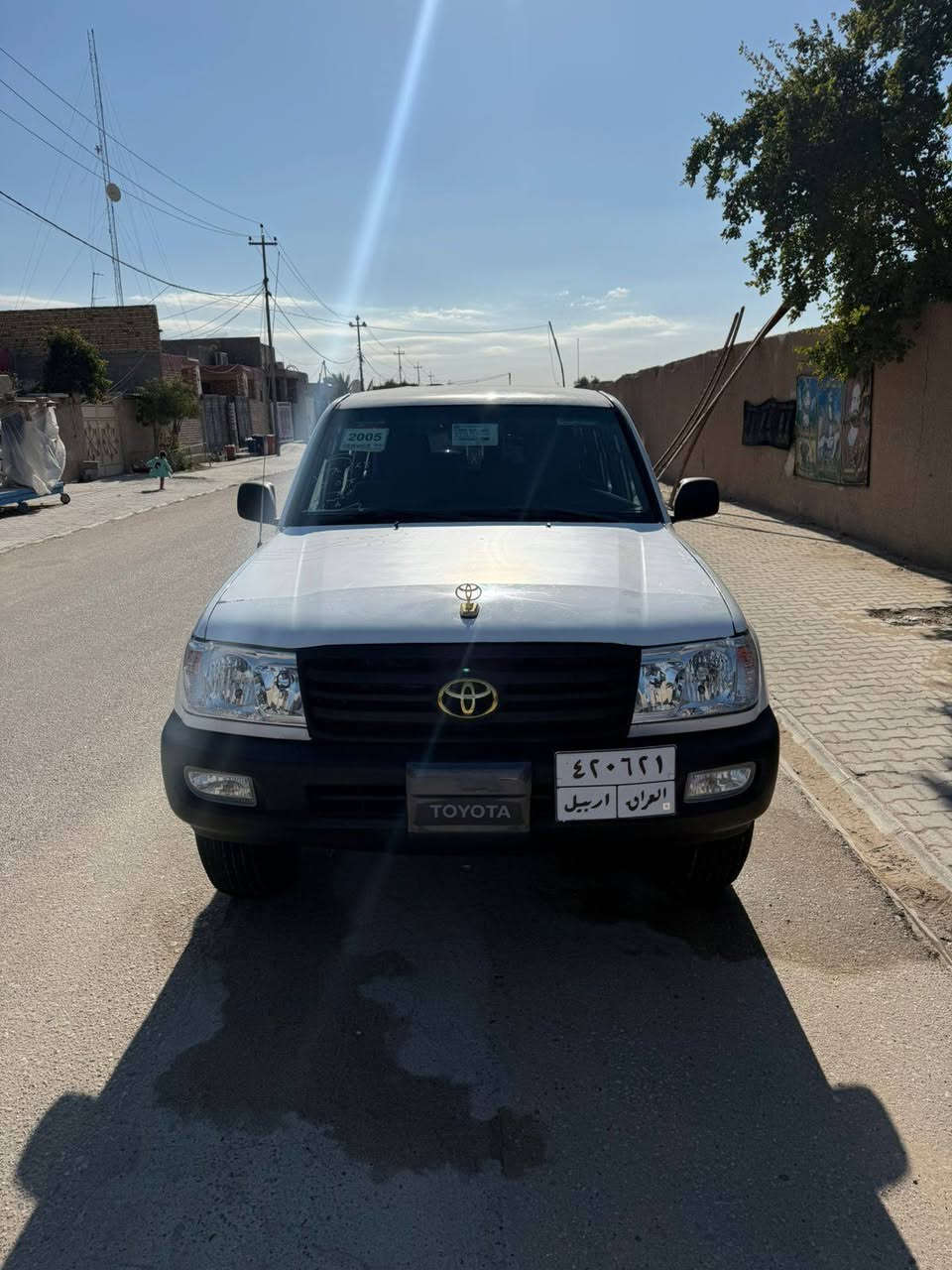 سلام عليكم للبيع لاندكروز 2005اصل رقم اربيل تريد وكاله تريد تحويل السعر 178
مكفوله كفاله عامه ماعد جاملغ صبغ امامي جاهزه ماعيزه برغي
فول السياره دبل سبير مكينه تابوت 
مكينه مشروطه لاتنقيص ولا تبخير
حداديه 100/100 ماعيزه برغي
تبريد تدفئه 
لايت شادله منضومه زنون ابو الضمان
تخم تاير بالون
دواخل السياره 100/100
مكان السياره النجف الاشرف
الاستفسار ***********
