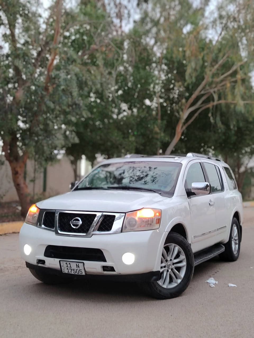 السلام عليكم
 للبيع فقط
 نيسان ارمادا وارد امريكي
موديل 2014 (بلاتينيوم فلكس فيول)
فول مواصفات للاخير
السيارة بدون مكينة مكينتهة كايمة
للاستفسار خاص او الاتصال على الرقم ادناه (***********) بدون كسران بالسعر
