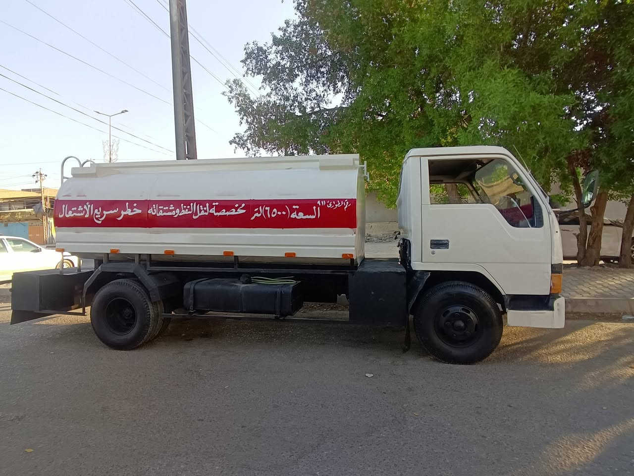 سلام عليكم كنتر وكاله نفط حموله 6500 سنويه ال 27 رقم بغداد مكان كربلاء حي الشهداء المواضفين السياره بسمنا وهااذ رقم تلفوني ***********
