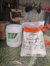 رش ورقي • حامض الفسفوريك • كبريتات الأمونيوم