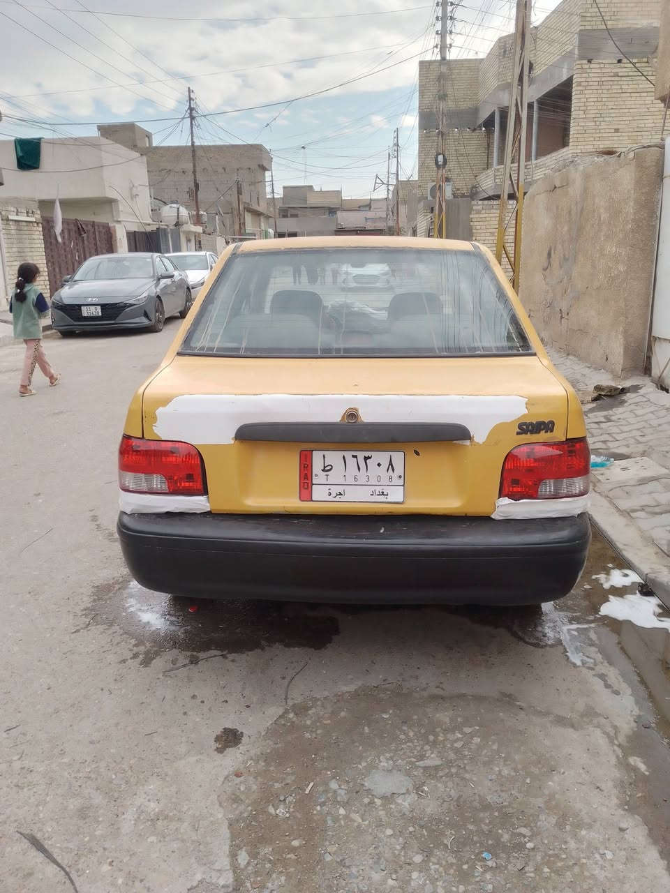 سايبا2009سيارة جديدة منيدك لشارع ما ناقصة برغي مكينة بارحة شديتهة وبيها ضمان شهر صدر جديد كبل لشارع متعبك تفيد مال روحة وجية  السعر15وبيهة مجال راعيهة ما واصلة اتكفل سرقة وعشار مكاني بغداد زعفرانية ***********
