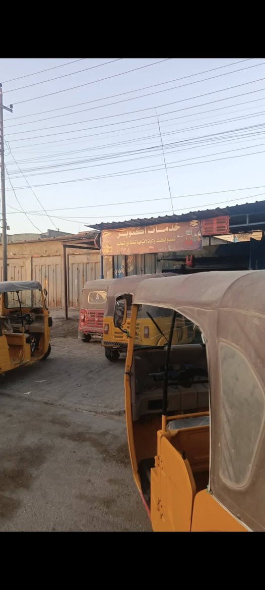 للأيجار 
محل تصليح تكتك للايجار  الباوية الشارع العام 
***********
