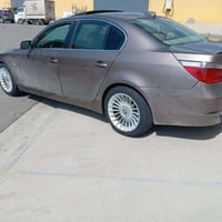 بي ام ميماتي موديل 2007  525i  مكينة بيضة  نوزل قصير  مواصفات خليجي  ر...