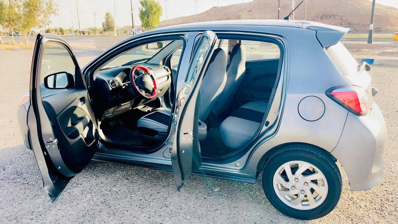 ميتسوبشي ميراج 2022
رقم اربيل / ( شرط تحويل )
مكان السيارة كركوك وبيها بطاقة بنزين

گير اوتماتيك 
گير و محرك بشرط
تبريد شرط / راديتر بلادي بدون تبديل

شاشه لمس و بلوتوث
كارپلي Car Play و نظام خرائط

شاشة تحكمات التبريد لمس 
تحكمات استيرن طرفين وتحديد سرعة

ويل كروم
و 4 تايرات و پاتري جديد

چامات كهرباء
مراية كهرباء

نظام مانع انزلاق ،، و بريك Abs

سويج كونترول / 2 سويج بلادي

/ فقط بونيت صبغ
ايرباگ ستيرن ودشبول سستم
و بيها تعديل بارد خفيف كلش
صور الحادث موجود

السعر 90 $

للإستفسار / *********** / واتس
