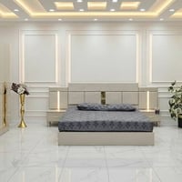 غرف نوم تركي • جديد بلكرتون • سرير مخزن