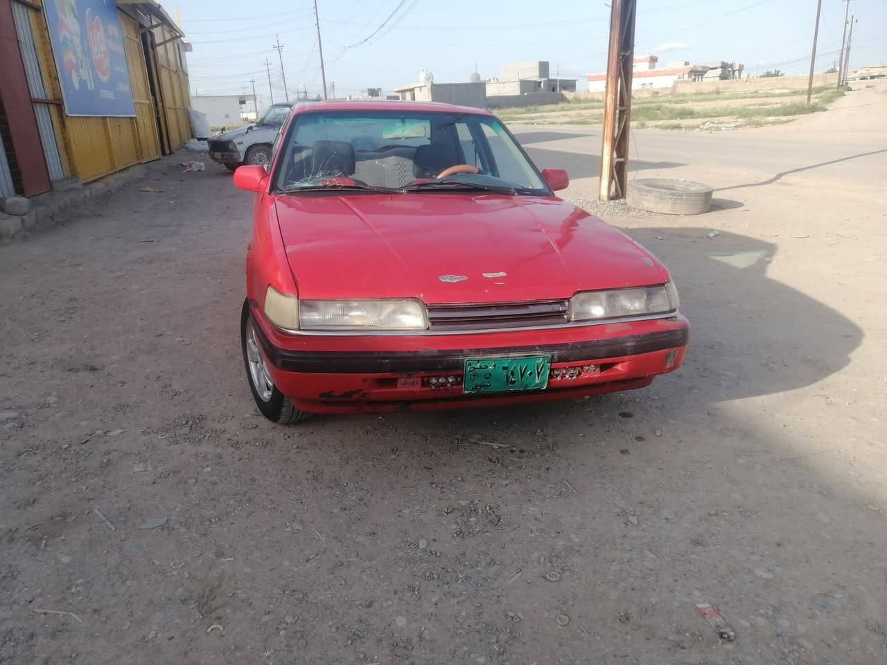 مازده 626لبيع او مراوس حسب القناعه شرط تحويل محرك وكير شرط كير عادي صدر تعبان سياره حلوه سعر 28 ورقه وبيها مجال ***********
