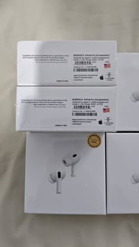 AirPods pro2 أمريكي  عزل صوتي. ANC من الاعدادات   متوافقة مع جميع الأج...