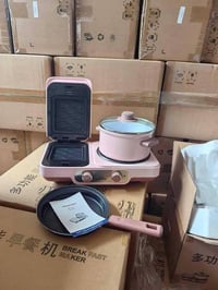 طباخ إفطار كوري • كابسة صاج • سلاقة بيض