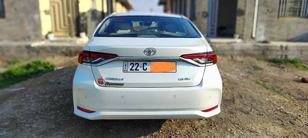 السلام عليكم
كورلا خليجي موديل 2020  للبيع رقم اربيل 
 شركة جيهان / بدون صبغ 

مواصفات الكورلا الفول 

بصمة ابواب وتشغيل وصندوق
حساسات امامي خلفي
مري شفط واشاير بالمري
كامره
شاشة
تحكم ستيرن
لايت زنون عالي وناصي
تبريد قطعتين
حجم المحرك 1800 GLi
ماشيه 130,000الف كيلو
الضرر الجاملغ الخلفي عكس السايق 
ورصعه بطرف البنيد
السعر: 170
للاستفسار:***********
