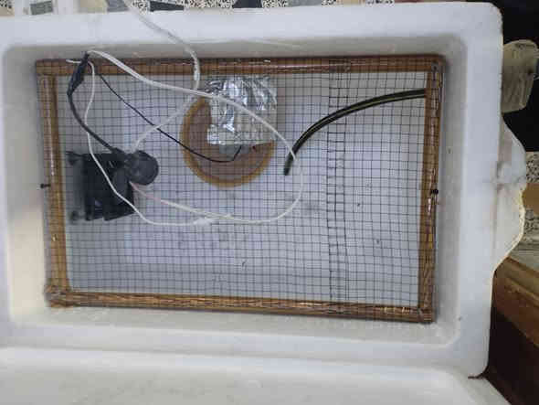 مفقسه بيض مستعمله قليلاً تاخذ  100بيضه ***********
