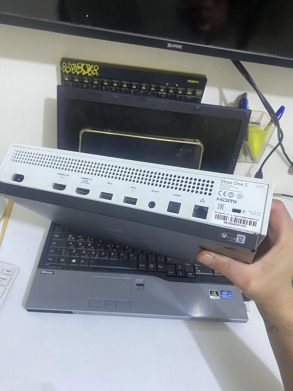 السلام عليكم شباب xbox 1s ذاكرة 500g
ويا جوستك واحد للبيع او المراس ببلي ٤
السعر ١٦٠ 
العنوان ديالى بعقوبه 
للتواصل خاص


**إذا كنت صاحب هذا الإعلان وتريد حذفه لأي سبب، رجاءا أرسل رسالة إلى الدعم الفني**