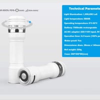 لايت سورز مصدر ضوئي متنقل  بقوة عالية ودرجات متعدده من الضوء يطول من 4...