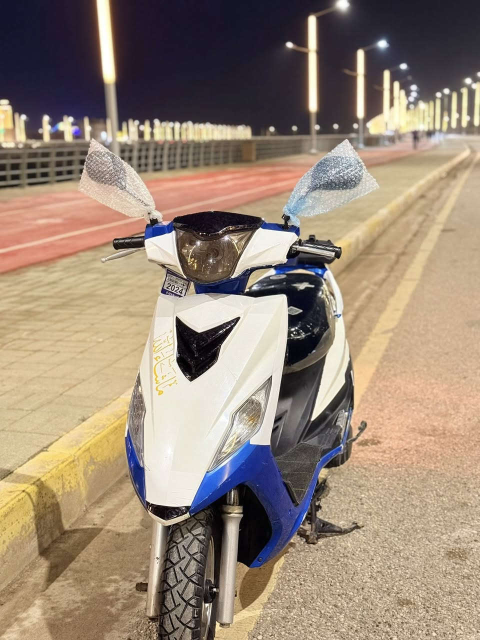 السلام عليكم 

للبيع دراجة هاوجر 
موديل 2019
محرك125 مفتوح
تايرات جبلي 
الدراجة نكرة صلف 
ماشالله نضيفه جدا 
السعر 450 
الهاتف ***********
مكاني كورنيش الرمادي
