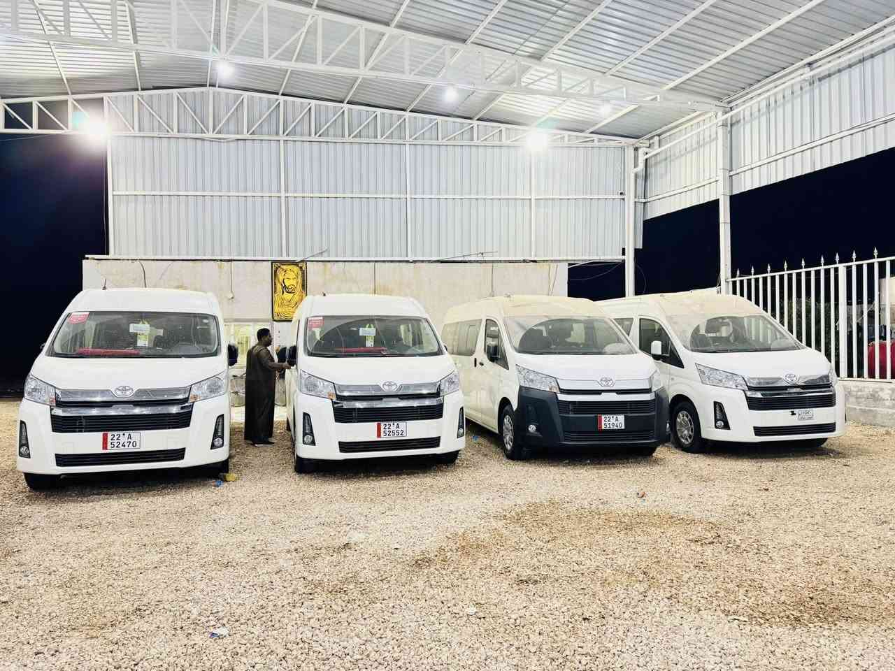 اللهم صلي ع محمد وال محمد 

معرض الكوثر 

كافة أنواع سيارات ستاركس 

يوجد لدينا هايسه موديل 2026 +2025 شمالي 

مسكر + مفتوح 

يوجد لدينا مرواس كافة أنواع ستاركس 

العنوان بابل الحمزة الغربي 

الاستفسار 
***********
***********
