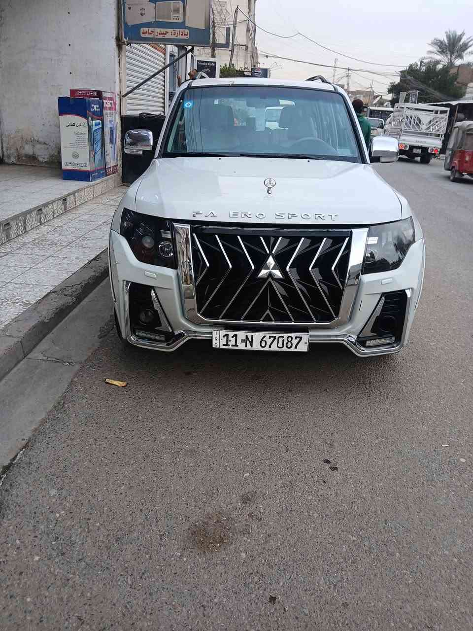 السلام عليكم باجيرو للبيع ٢٠٠٨محرك ٣٨٠٠بي خيط بخاركيراكسل تخم تاير وباتري جديد تبريد شغال كشنات تتفه وتبريدجلد تحكم جهتين السياره كامل مواصفات السعر ١٠٥ وبيه مجال مكاني بغداد الزعفرانيه ***********
