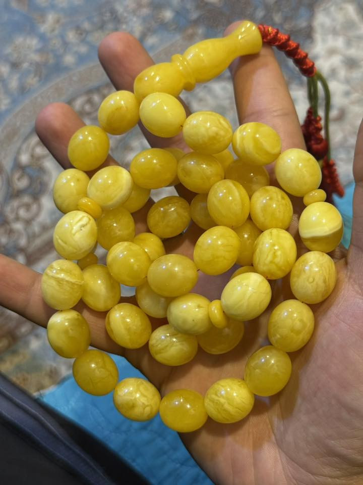 كهرب بولندي فحل من العيار الثقيل شجري حجري قديم مسباح ولا غلطه
وزن المسباح 108عدد الحبات ٤٥ سعر خاص رجاءً 
يوجد توصيل جميع محافظات
***********
