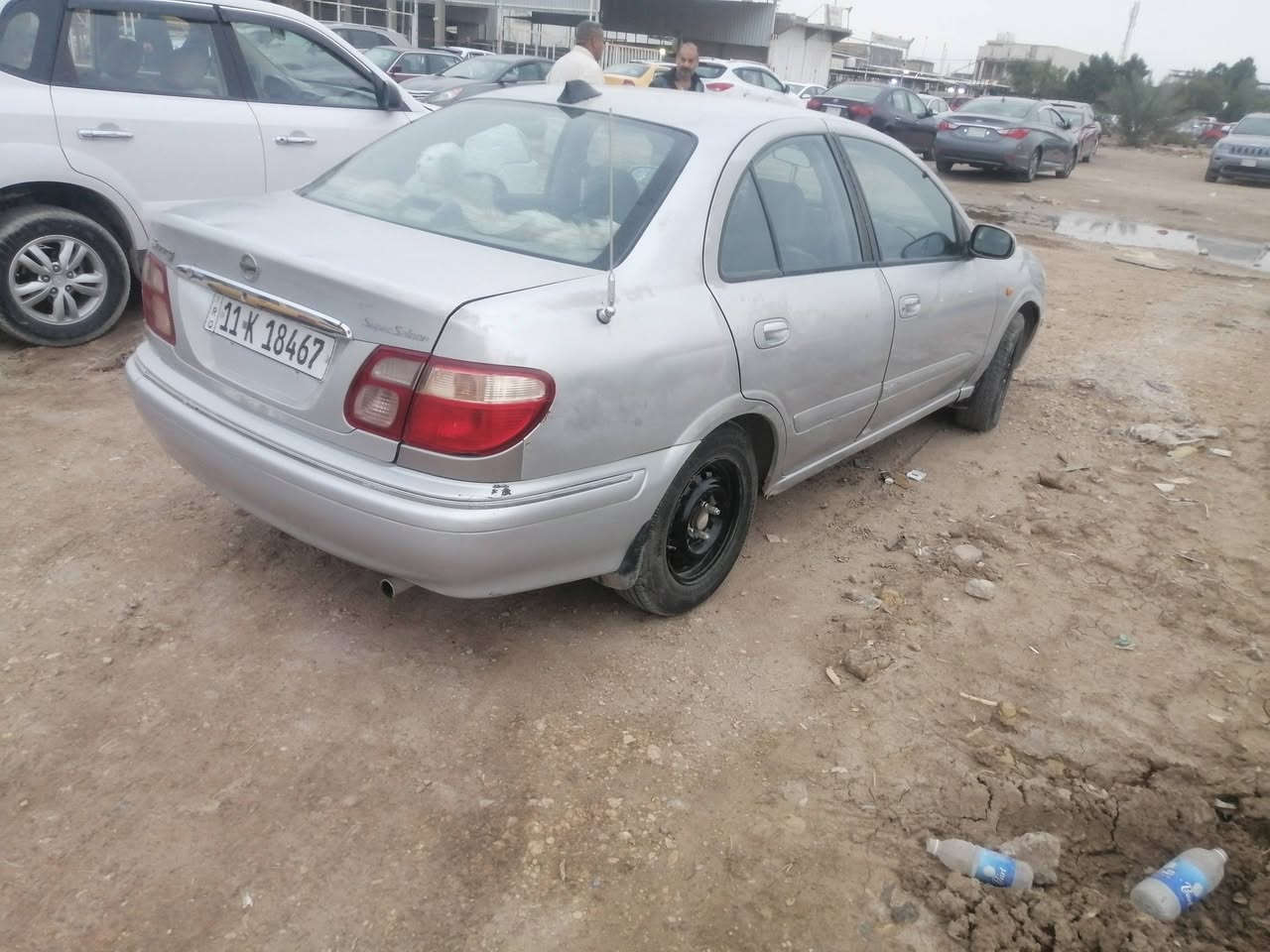 للبيع السعر ٥٨ وبيه مجال 👉 نيسان سني ٢٠٠٠ مكينه ١٦٠٠ كير اوتو رقم بغداد انكليزي جديده كلش مكفوله من ضربه وصبغ بيه بس جراد مكان بابل محاويل ***********
