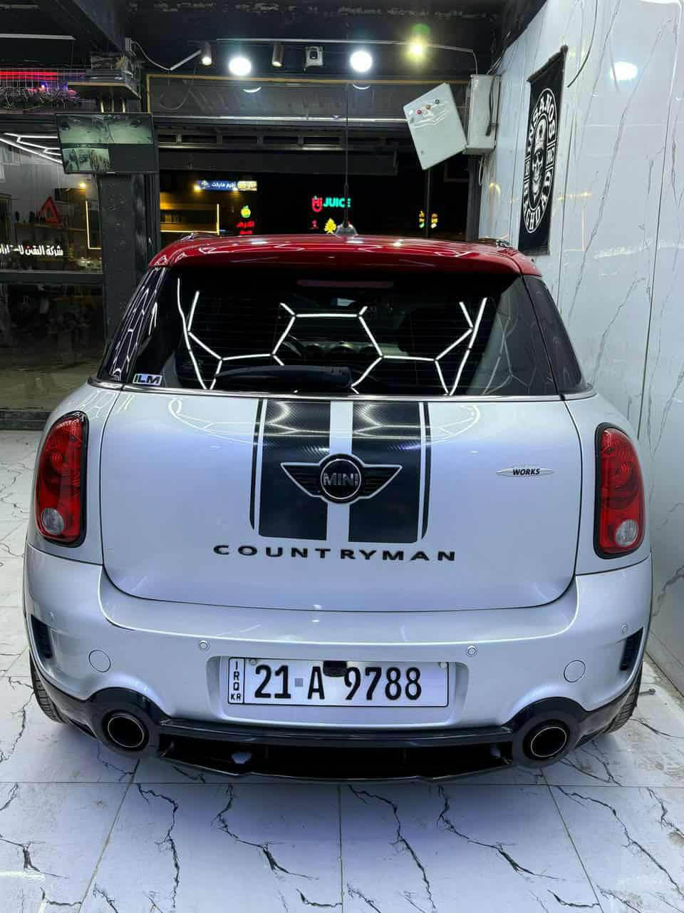 ❗️السياره كلين كلين بدون حادث وبدون صبغ 
السيارة من النوادر
🚗 للبيع  Mini Countryman 2015

سيارة نظيفة جداً، استخدام شخصي، بحالة ممتازة وما تحتاج أي صرف 👌

🔹 المحرك: 2.0 تيربو / 4 سلندر المرغوب
🔹 الفئة:cantre man
🔹 ناقل الحركة: أوتوماتيك
🔹 الدفع: أمامي
🔹 الممشى: 110 ألف كم
🔹 اللون: رصاصي قماره حمره
🔹 داخلية: اسود

✨ المواصفات:
✔️ شاشة وسطية أصلية
✔️ كاميرا خلفية + حساسات
✔️ بلوتوث وتحكم مقود
✔️ مثبت سرعة
✔️ جنوط سبور وكالة
✔️ مكيف ثلج

📌 السيارة نظيفة جداً، بدون حوادث مؤثرة
📌 فحص مرحب بيه

💰 السعر: 145 وبي مجال للشراي مكان بغداد المنصور / *********** بغداد, العراق
