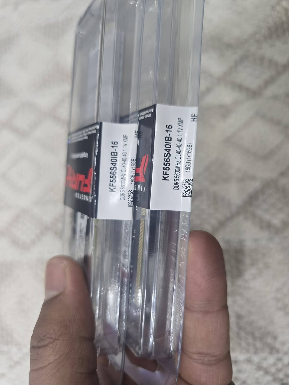 RAM Laptop
DDR 5  5600MHZ
16 GB 

السعر اليعجبني ابيع


**إذا كنت صاحب هذا الإعلان وتريد حذفه لأي سبب، رجاءا أرسل رسالة إلى الدعم الفني**