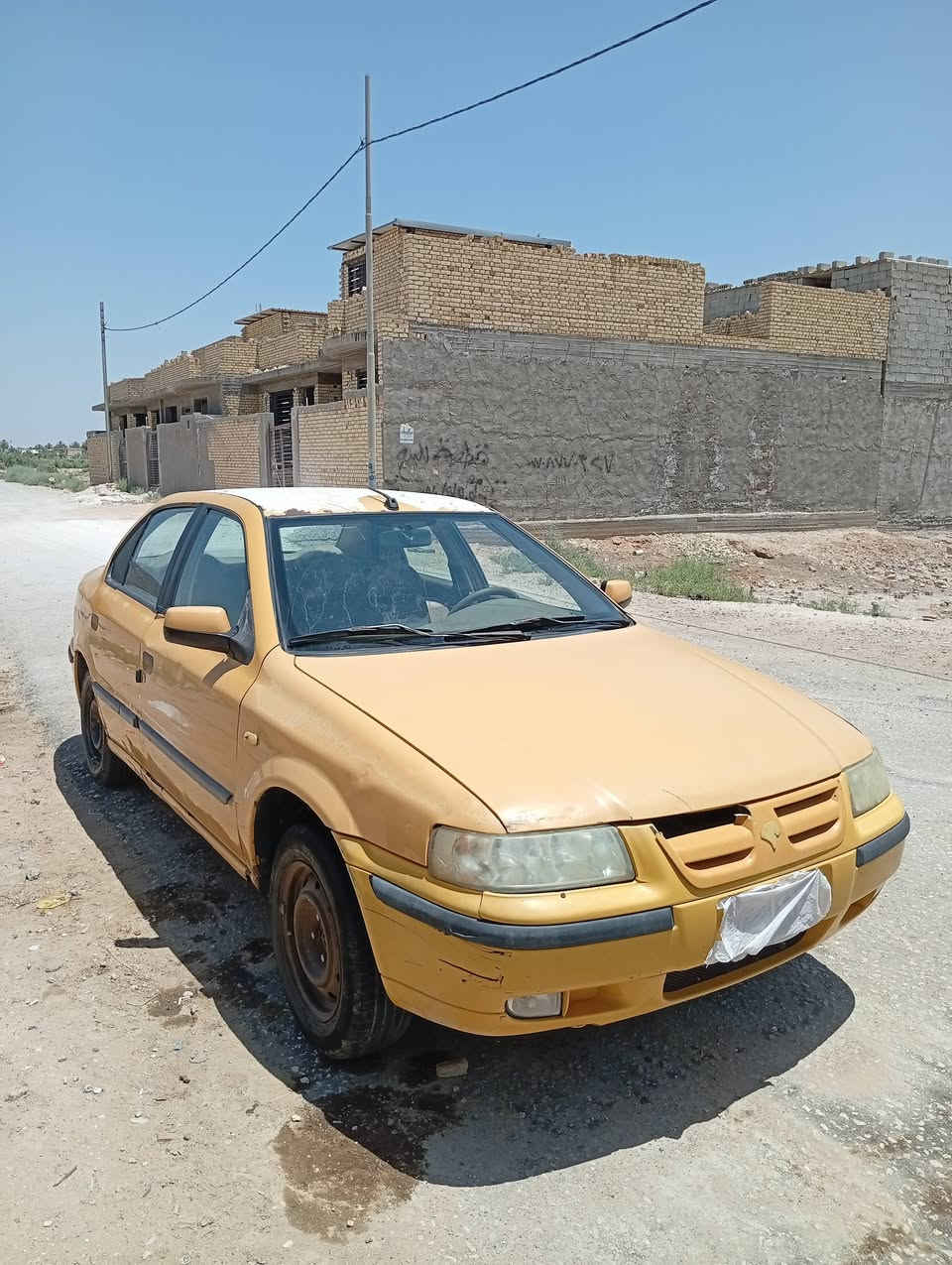 سلام عليكم ورحمه الله وبركاته سمند للبيع موديل 11رقم ميسان صدامي مكفوله كير محرك حدادية تبريد تخم تاير سيارة جاهزه المكان كربلاء حي الامل وترايك البصره السعر 18ورقة بيه مجال استفسار ع الرقم ***********متوفرواتساب***********
