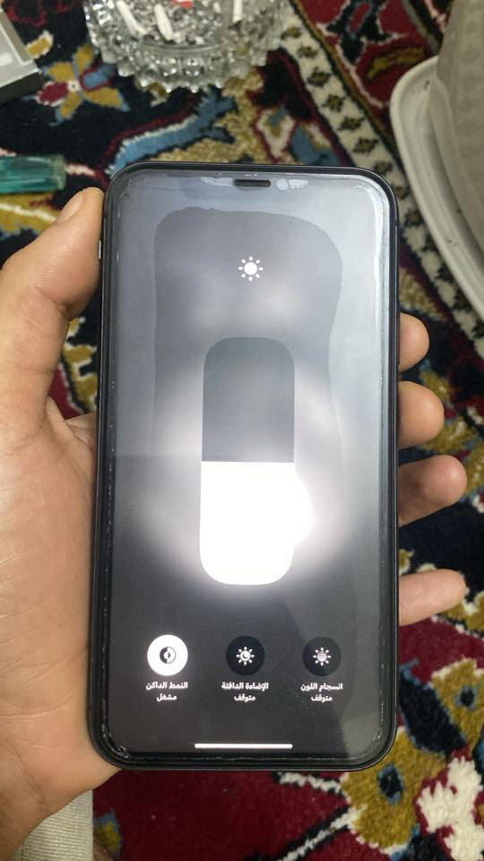 🔴 آيفون 11 عادي نورمال
💰 السعر: 250 ألف فقط

📦 الذاكرة: 64GB

🔋 البطارية: 93% (معلايه مصعده بل حاسبه )

✅ الجهاز شغال بالكامل بدون أي خلل

✔️ فيس إيدي شغال

✔️ سيم كارت

✔️ كاميرات أمامية وخلفية

✔️ صوت واضح

✔️ هزازات شغالة طبيعي

ملاحضات :

الجهاز نورمال ما امبدل بي شي نهائياً وبحاله جيده البطاريه الاصليه مال جهاز جانت ٨٣ فقط عليناها بل حاسبه وصارت ٩٣ و حتا صرفو ما جثير شحنه كامله متواصل استخدام ٦ ساعات ينطيك استخدام
  

تواصل: اتصال مباشر / واتساب ***********
