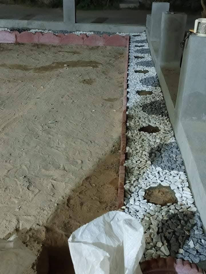 السلام عليكم حدقجي وتصميم حدايق وديكورات زراعت ثيل تقليم اشجار زراعت اشجار تبديل تربه  الستفسار ***********
