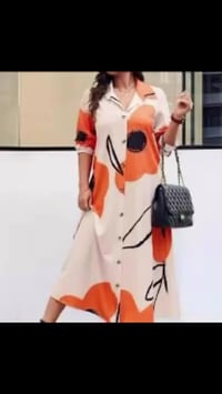 شي ان • فستان طويل • مقاس L