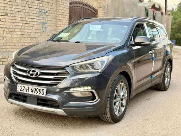 للبيع سنتافيا كراند وراد امريكي  موديل #2017 رقم اربیل الدولي الجديد ب اسمي تحويل ثاني يوم هزه جديده سنويه جديده السياره   بيها طخه فقط مقدمه الجاملغ  صبغ فقط باقي كفاله عامه شرط السونار  مواصفات نص فول  گير ومحرك مكفولات برغي ممفتوح بيهن مكينه 6 سلندر 7 راكب 3 ثلاث قطع تبريدًمركزي منفصل شاشه كبيره وكامره دواره فول تحكم ستيرن جهتين كروز مثبت السرعه مانع الانزلاق فور ويل AWD نضام منحدرات كشافات زينون لايتات زينون بك لأيد LED ويل كب كبير مود درايف ثلاثه انضمه قياده سبورت وسمارت وايكو اقتصاد البانزين كشن كهرباء  داخل لونين رصاصی واسود وبعد بيها مواصفات اكثر / مكان السيارة بغداد- الرصافه 
للاستفسار الاتصال على الرقم***********وبيه واتساب#السعر165وبي مجال
