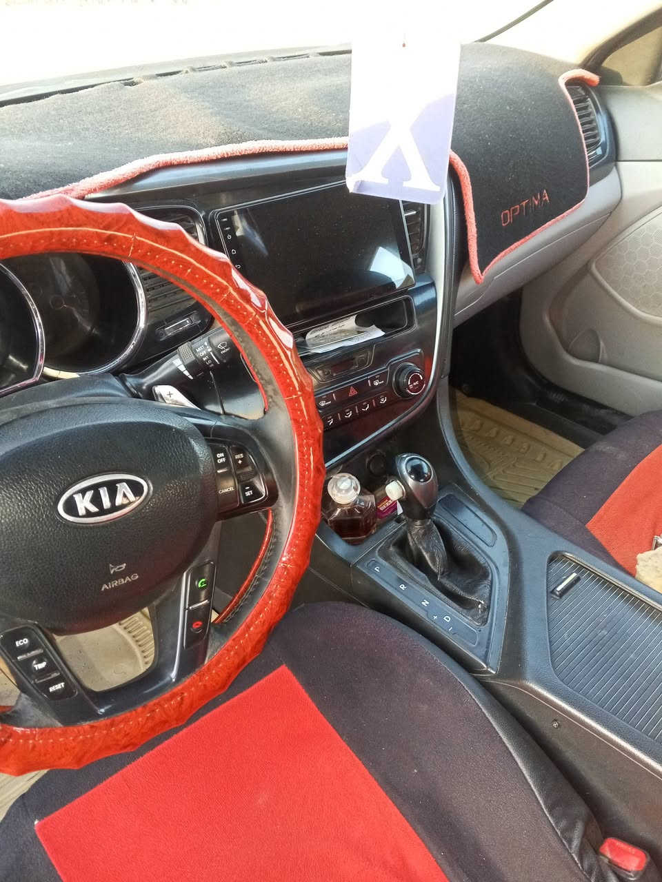 كيا اوبتيما خليجي مكينه 2400دوش موديل 2012كفوله من الفتح وتبديل سياره ليبل واحد رقم بغداد ***********
