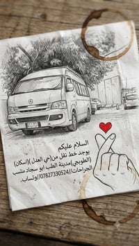 يوجد خط نقل من(حي العدل )(اسكان)(الطوبجي) مدينة الطب ابو سجاد منتسب ال...