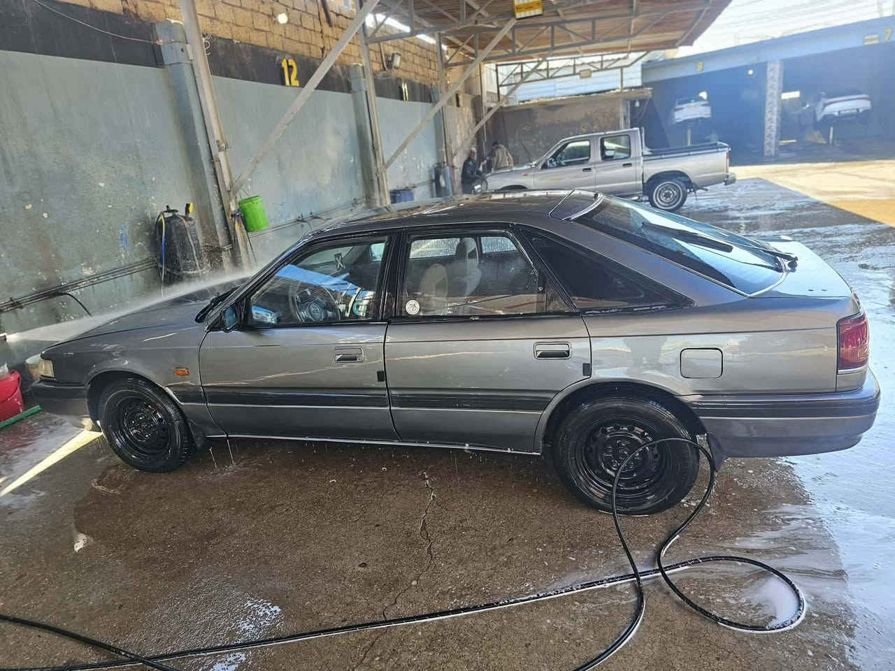 السلام عليكم مازدا 626 كير توماتيك 12بخ بأسمي هزه وسنويه جديده شرط التحويل
كير ومحرك شرط مصبوغه جماله شرط لاحادث ولا مبدل شي بيها كهربائيات كلها شغاله
السعر 42 وبيها مجال شي قليل
استفسار ***********
