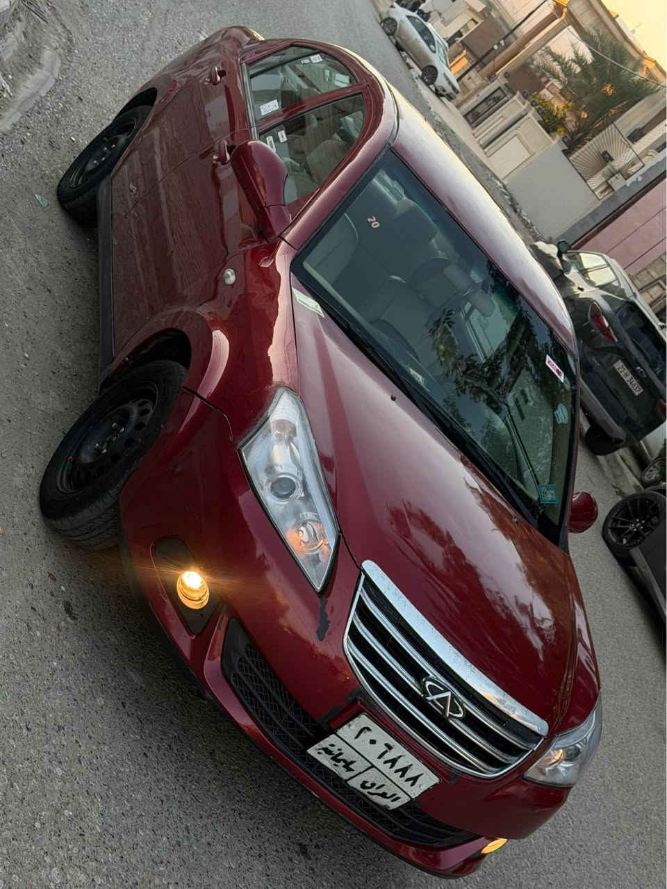 سلام عليكم‏‎
للبيع فقط❗️❗️

***********
***********

 شيري E5 موديل 2014 استيراد خاص فول مواصفات  خليجي قبات 
 ‏‎رقم سليمانيه    ابشرط تحويل    ثاني يوم  سنويه  وزنكه وبراد 

ضررها سقف صبخ واكع عليها قطعه + بونيد بدون قطرة دواخل سونار موجود ب صور بشكل واضح

‏‎🔺كير ومحرك شرط محور كورلا  وسياقة ناعمه ونشطه كلش  لاصرف لابخار لاصوت  ولانضوح 

🔺حداديه سياره جديده مع تخم تايرات جديد
‏‎🔺نظام ترحيب
🔺تحكم لايتات امامي
🔺داخل لونين
🔺حساس امامي
🔺شاشه كبير
🔺تحكم استيرن
‏‎🔺حساسات خلفي
‏‎🔺️ اوتو لايت 
‏‎🔺المري كهرباء (ليست قلابة)
‏‎‏🔺حساس اطارات 
🔺تبريد

تبريد شغال ثلج   تدفيه شغاله

سعرها  مناسب كلش كلش 54 ورقه وربيها مجال قليل *********** كركوك, العراق
