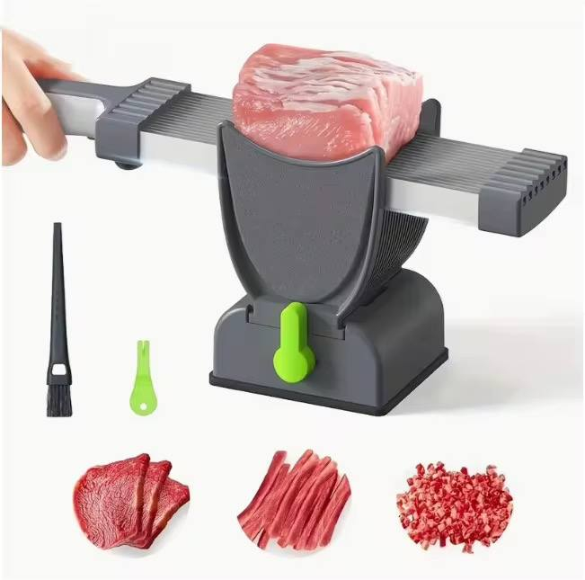 🥩✨ قطّاعة Fresh Meat Slicer لتقطيع اللحم بسرعة وسهولة!

تقطيع متساوي حتى 18 قطعة بضغطة واحدة 🔪
شفرات حادة بزاوية 8° وأشكال مختلفة للشرائح 🥩
تثبيت آمن بقاعدة شفط وتشغيل يدوي ⚡
سهل التنظيف والاستخدام اليومي 💪


**إذا كنت صاحب هذا الإعلان وتريد حذفه لأي سبب، رجاءا أرسل رسالة إلى الدعم الفني**