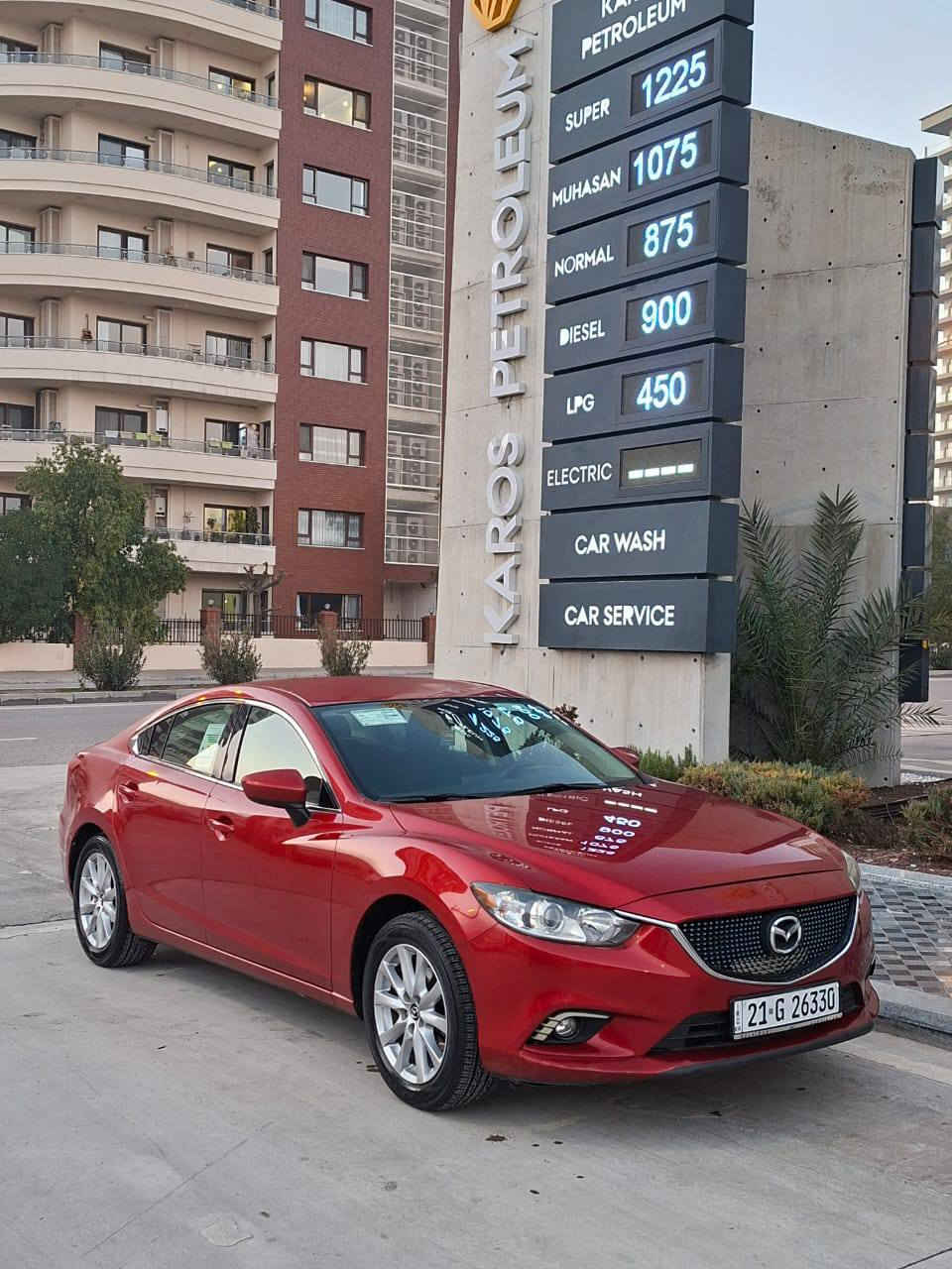 Mazda  زووم ٦
محرك ٢٥٠٠ المرغوب بدون توربو
رقم أو سنويه جديده لحد ٣٠
مشايه ٩٥
السياره كلين بدون صبغ بيها بارد بس
المكان سيليمانيه 
السعر ١٢٨ 
***********
