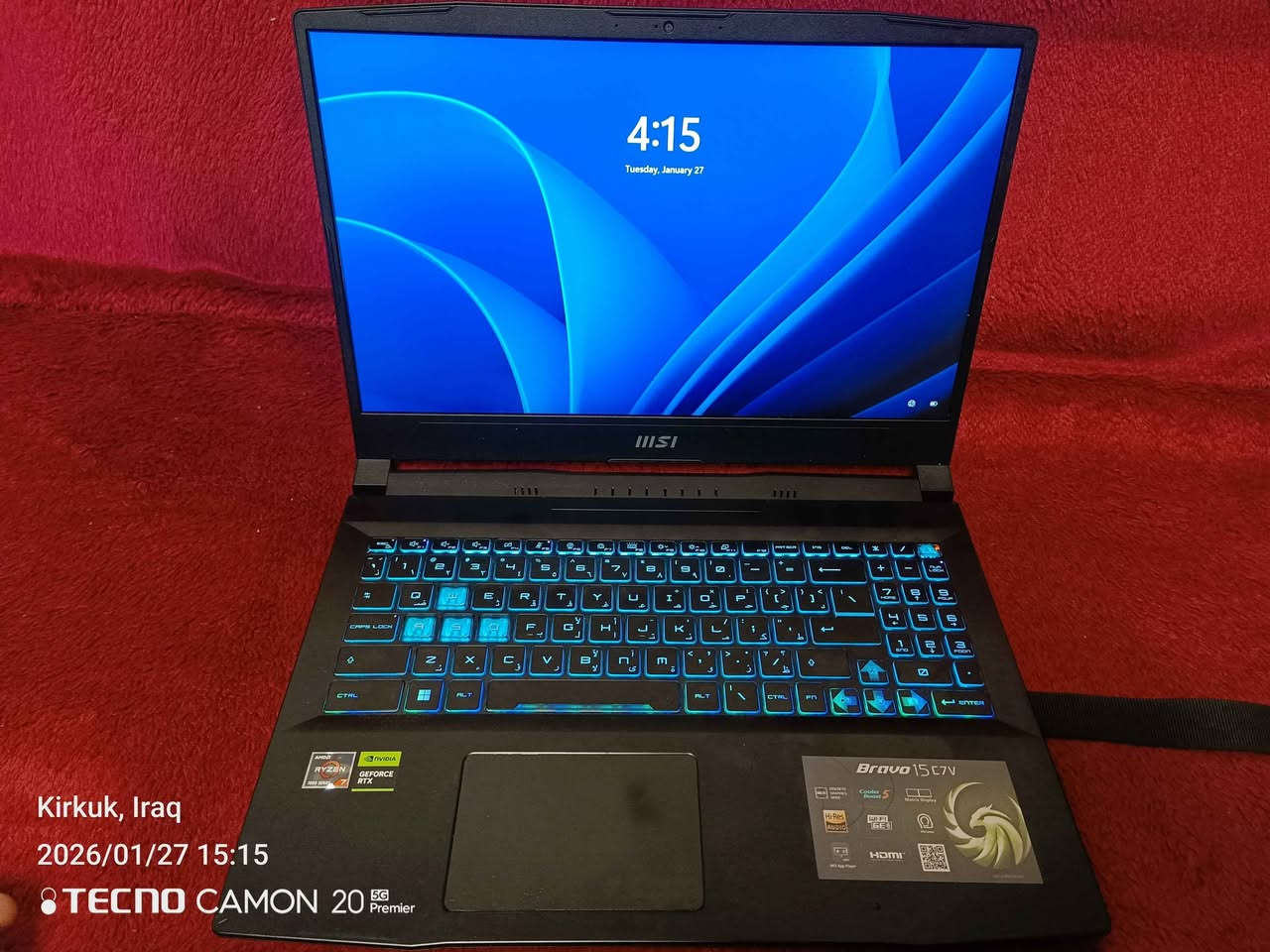 💣💻 للبيع – وحش ألعاب وشغل ثقيل (فئة عليا) 💻💣
❌ مو للي يدور جهاز عادي
✅ للي يريد أداء يكسر
🔥 المواصفات النارية 🔥
🧠 Ryzen 7 7735HS
– 8C / 16T | أداء قريب من i7 جيل 12–13
🎮 RTX 4050 – 6GB GDDR6
– DLSS 3 | Ray Tracing
– يشغّل أقوى ألعاب 2024/2025 على HIGH–ULTRA
⚡ RAM 40GB DDR5 4800MHz
– تعدد مهام بدون حدود
– مناسب برمجة، مونتاج، VM، سيرفرات
💾 NVMe SSD 512GB
– إقلاع وتشغيل فوري
🖥 شاشة 15.6"
– تجربة لعب مريحة وواضحة
🔥 أداء فعلي مو كلام:
✔️ ألعاب ثقيلة بثبات
✔️ برامج تصميم ومونتاج بدون تهنيگ
✔️ تحميل + بث + لعب بنفس الوقت
⛔️ ما راح تحتاج ترقية سنين قدّام
⛔️ أداء أعلى من أغلب i7 الموجود بالسوق
📍 كركوك
💰 السعر: (1،200،000)
⚠️ البيع للجادين فقط – الجهاز ما يحتاج تعريف
كرتون الجهاز موجود صاير عليه رطوبة كركوك, العراق


**إذا كنت صاحب هذا الإعلان وتريد حذفه لأي سبب، رجاءا أرسل رسالة إلى الدعم الفني**