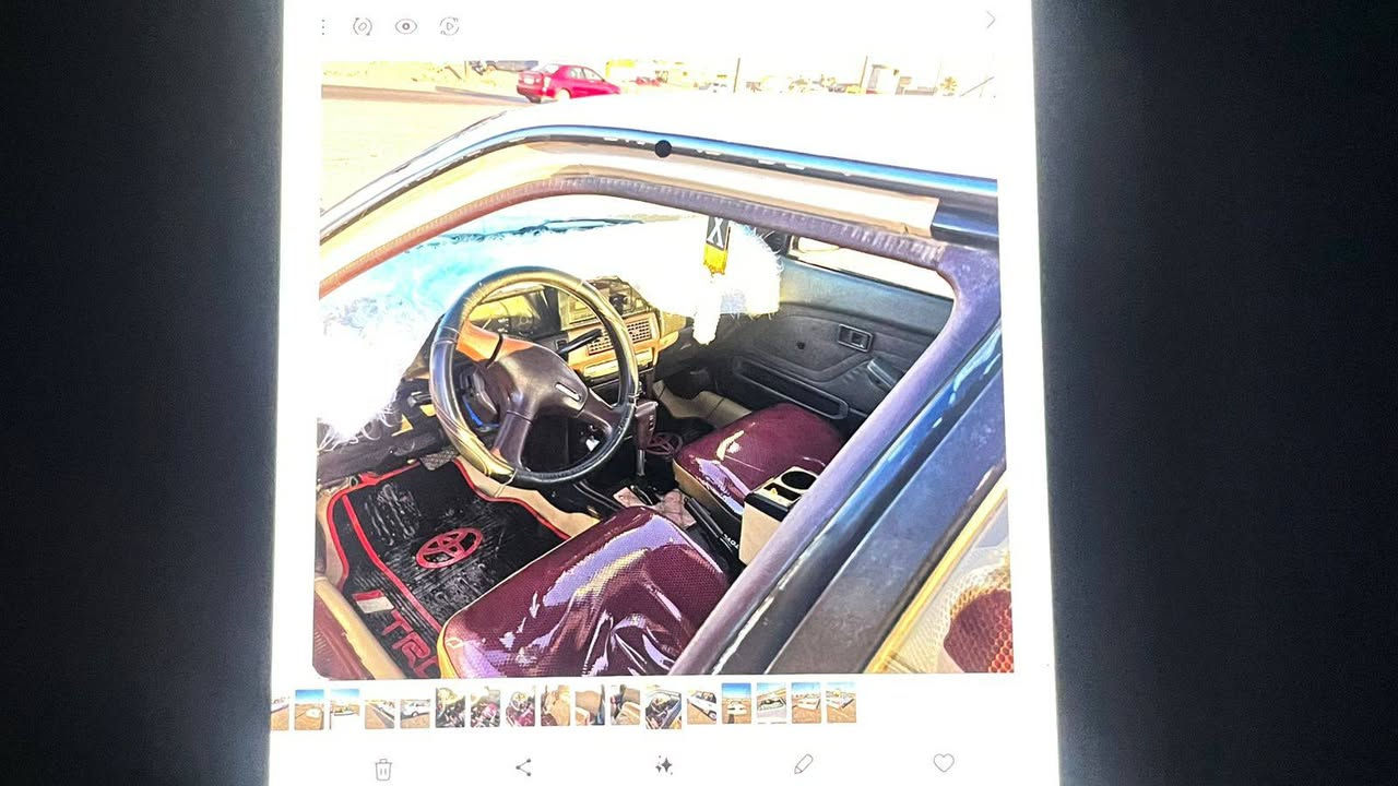 كورلا ٩٠ رقم دولي صبغ ٥ قطع قماره وبنيد وجنطه بدون صبغ سياره بلاديه كير اوتي ماتيك محرك  جدد تبريد كهربائيات شغاله كولهن باتري صدر امامي خلفي كوله جديد  سنويه ٣٠ سيارة حلوه بالعافيه ع الياخذها السعر ٣٦ وبيه مجال  رقم واتساب ***********  ***********
