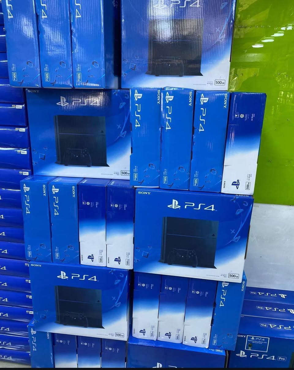 أيضاً يحق للزبون الفحص قبل الاستلام
بلي ستيشن 4 فات  سعره 180 الف
بلي ستيشن 4 سلم  سعره 225 الف
بلي ستيشن 4 برو  سعره 260 الف
الاجهزه المهكره تحتوي عله باقة العاب لاتقل عن 12 لعبه
بلي ستيشن 4 فات مهكر سعره 215 الف
بلي ستيشن 4 سلم مهكر سعره 245 الف
بلي ستيشن 4 برو مهكر سعره 300 الف 
بلي 3 سلم سعره 125 الف 
بلي 2 سلم سعره 60 الف 
بلي 2 فات سعره 55 الف
اكس بوكس 360 سعره 130 الف
***********
🚕توصيل موجود 🇮🇶
