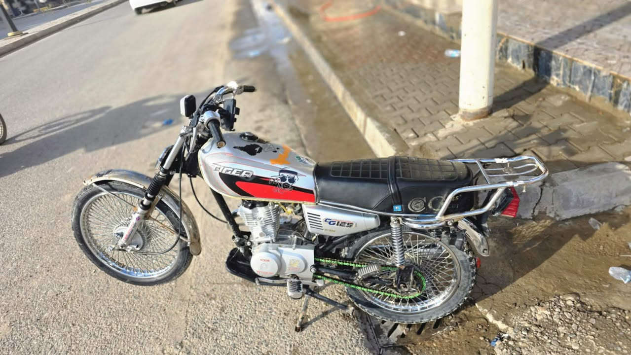 السلام عليكم
موطور لل بيع نوع تايكر 20
محرك مفتوح 
كهربائيات كلهن شغاله
شلعه معدل فول
السعر 400 
ملاحضه: غراضو كلهن موجودات 
المكان الشرقاط الجميله 
خابر خاص ما متواجد 
‏‪***********‬‏
