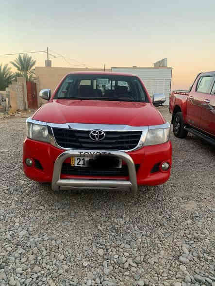 السلام عليكم تيوتا هايلكس موديل ٢٠١٤ سردار رقم سليمانيه انكليزي شاصي ١٢ سياره مكفوله كفاله عامه عده شخط بصيط صفحت البدي الباقي كفاله محرك ما مفتوح ماشيه ١٤٠ حقيقي سياره جديده جاهزه من صدر تخم تاير ويل كب تدفئه تبريد كله شغاله مكان بغداد بلديات قرب نادي الصناعه للاستفسار ***********(*********** السعر267 مستعجل للبيع
