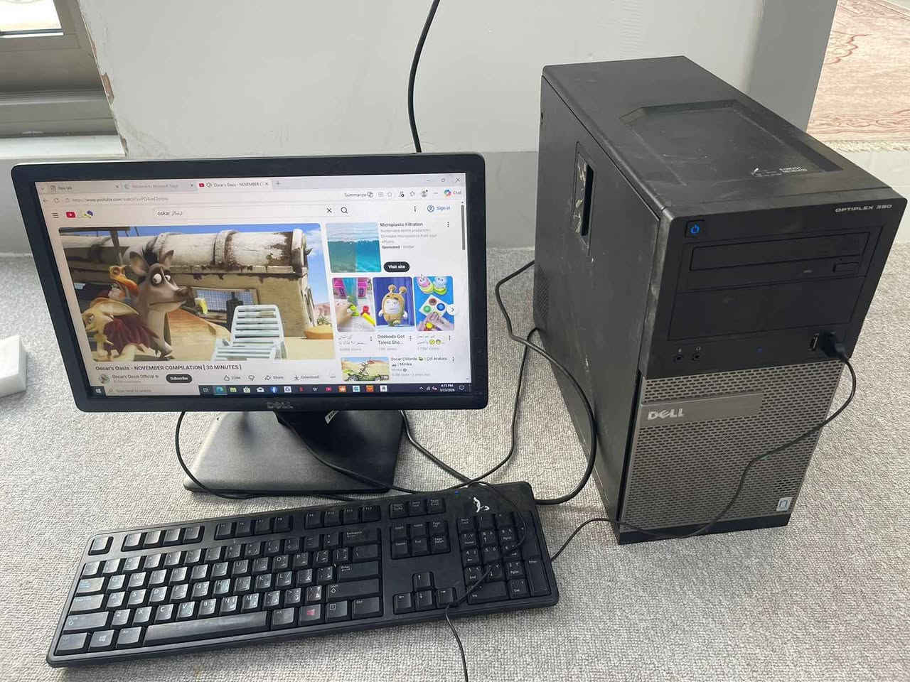 حاسوب کامل  مكمل بسعر رخيص يرهم يوتوب وبرامج ودراسات والالعاب خفيفية 
corei5
جیل 2
ram 10
hard 500 hdd
wi.fi
سعر 80 الف قفل
توصيل متوفر لكافة محافظات العراق كالار, السليمانية


**إذا كنت صاحب هذا الإعلان وتريد حذفه لأي سبب، رجاءا أرسل رسالة إلى الدعم الفني**