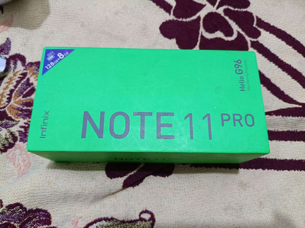جهاز انفنكس نوت 11برو ذاكره 128كامل ملحقاته راس شحن كيبل هيتفون  حافضه الجهاز مستعمل قليل السعر
160دينار وبيمجال النجف حي النداء قرب المدرسه الورديه رقم الهاتف ***********
