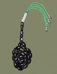 سبحة بحر أحمر • 35حبة • حياكة يدوي